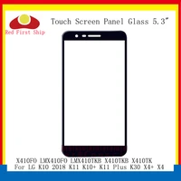 10pcslot touch screen for lg k10 2018 k11 k10 k11 plus k30 x4 x4 touch panel front outer lmx410tkb lcd glass x410tkb x410tk