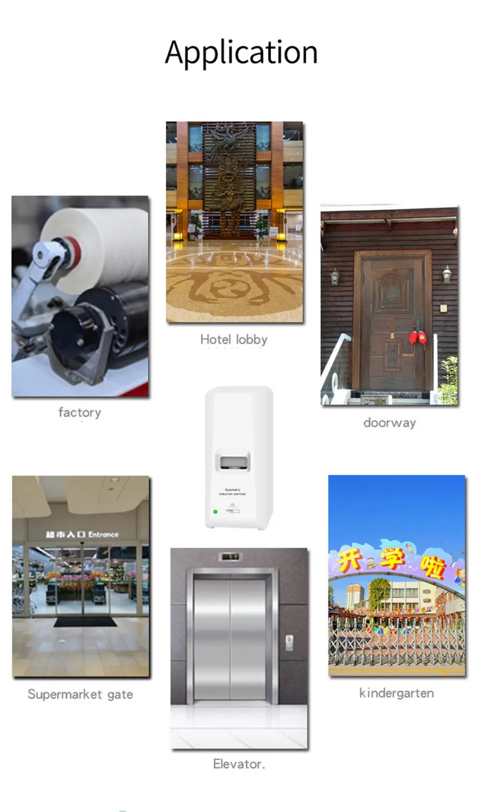 

Touchless Hand Sanitizer Soap Disinfection Machine Automatic Soap Dispenser Sensor Mist 1000ML Auto-Sensing Spray Machine Z0622