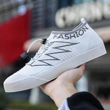 Nine o'clock Spring New Men Flats Shoes Casual Non-Leather Couple Sneaker Non-slip Elastic Band Foot