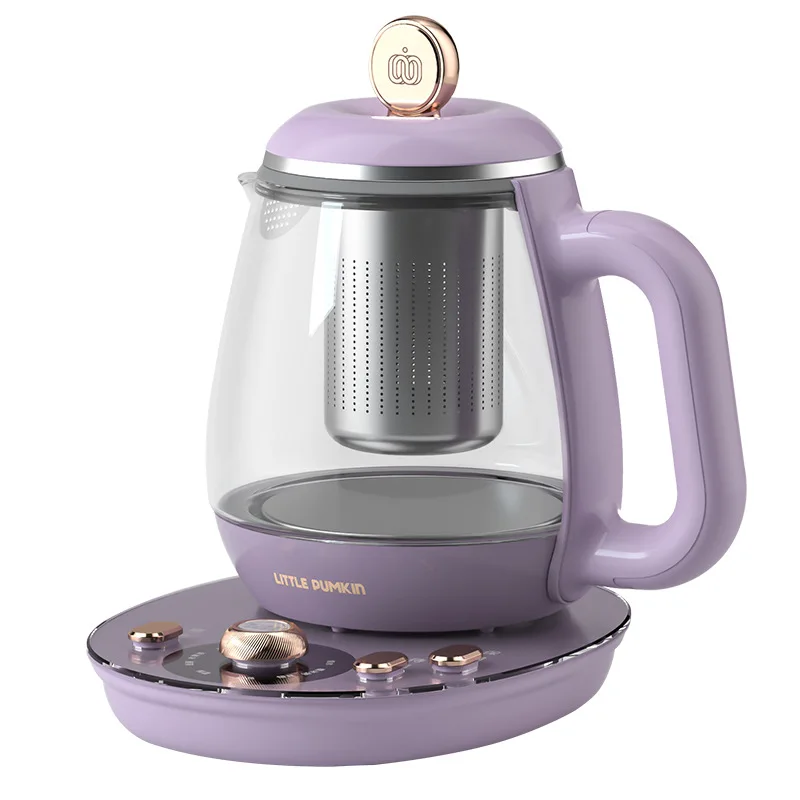 

220V 1000w 0.8L Health care pot Electric kettle Multifunction Tea maker Borosilicate glass with filter 6gears Timing insulation