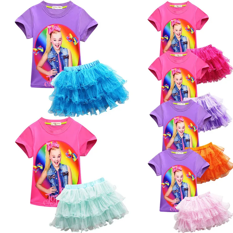 Jojo Siwa/одежда с единорогом вечерние платья для маленьких девочек на свадьбу