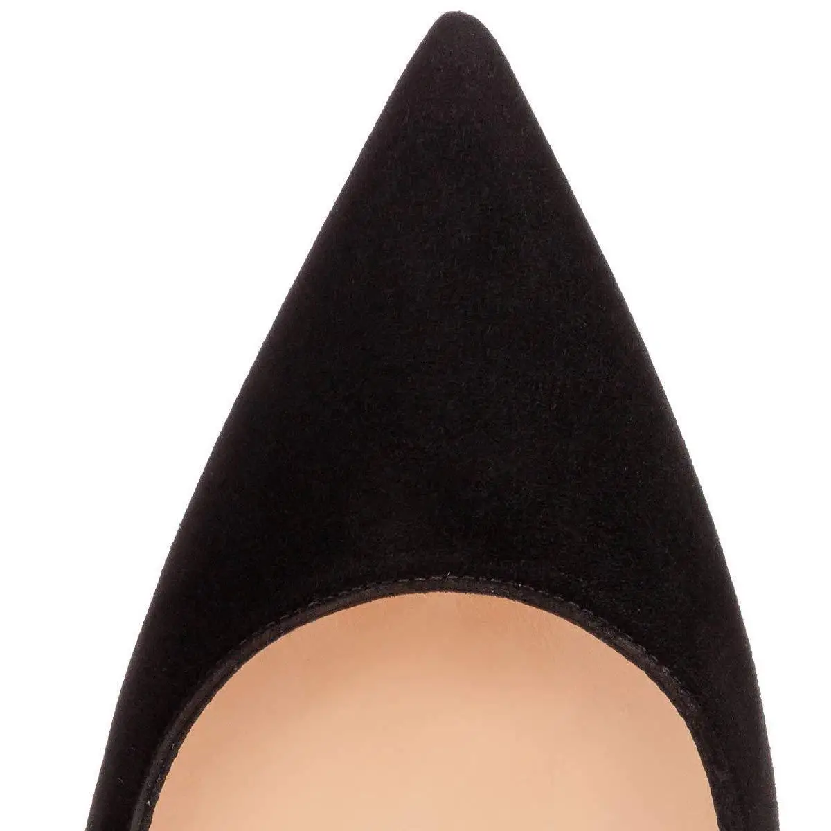 Женские вечерние туфли-лодочки на высоком массивном каблуке туфли с острым