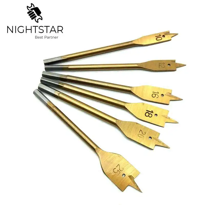 6 шт. набор сверл с отверстием для сверления отверстий сверла дерева лопаты