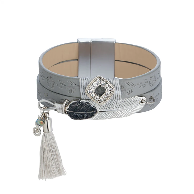 

SPECIAL Europe and the United States retro high-cold multi-layer skin to show hands fine temperament bracelets bracelet S1857CS