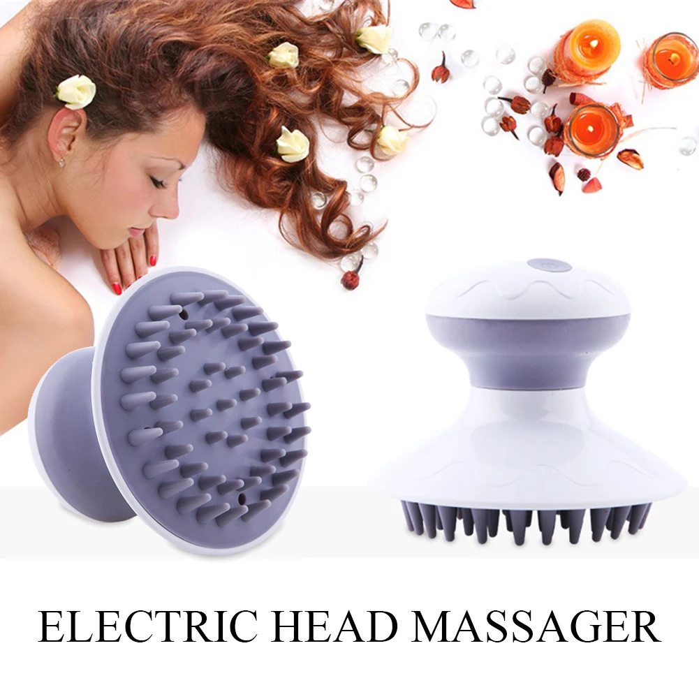 Электрический массажер для головы беспроводной роста волос и тела Глубокий