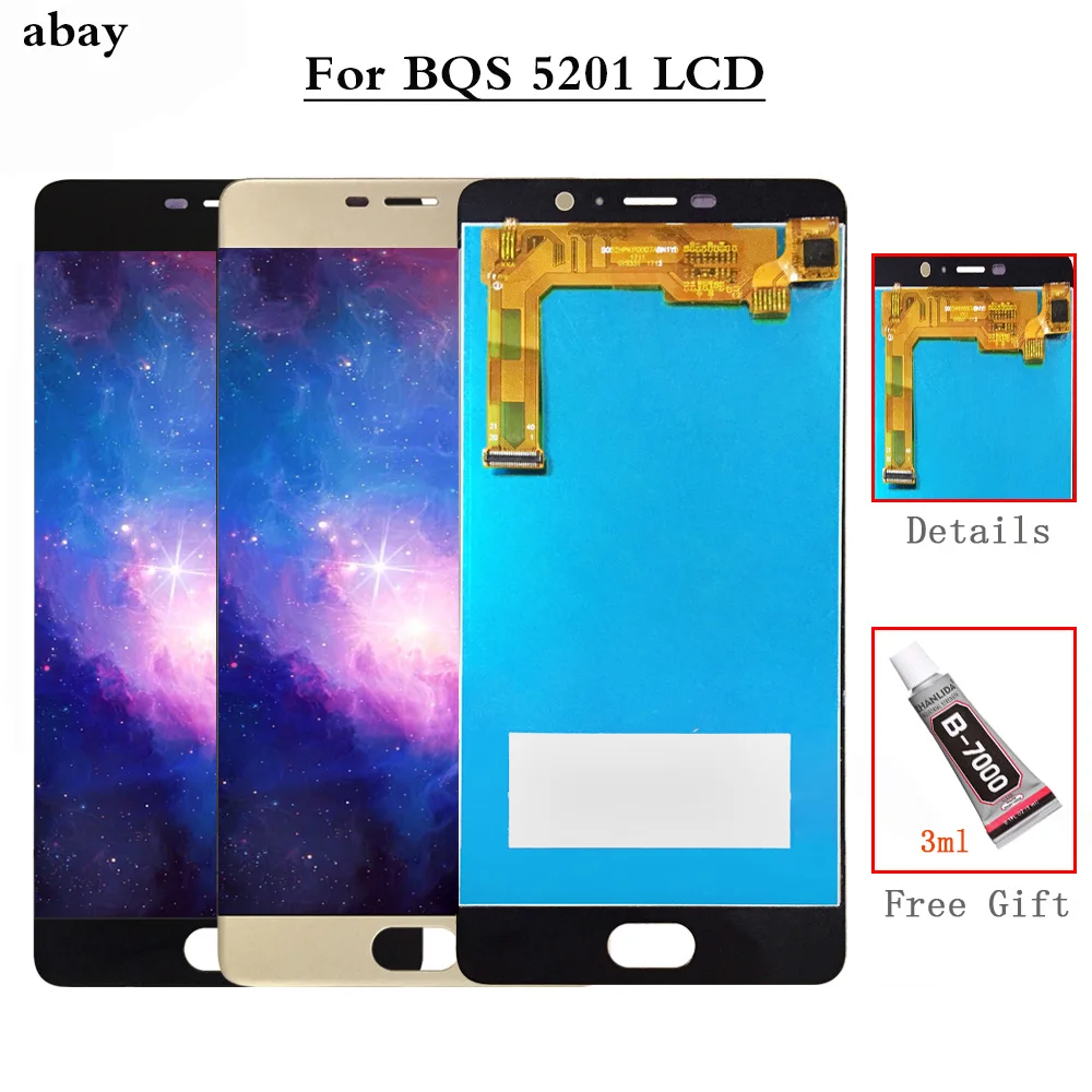 Дисплейный модуль для BQ BQ-5201 BQ5201 5 2 BQS 5201 дюйма | Мобильные телефоны и аксессуары