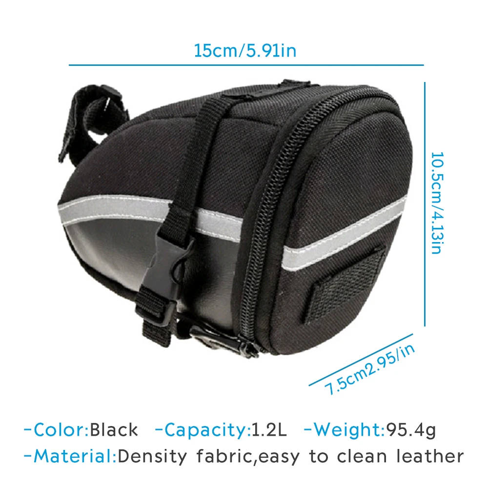 Сумка на седло велосипедная водонепроницаемая портативная защитная сумка