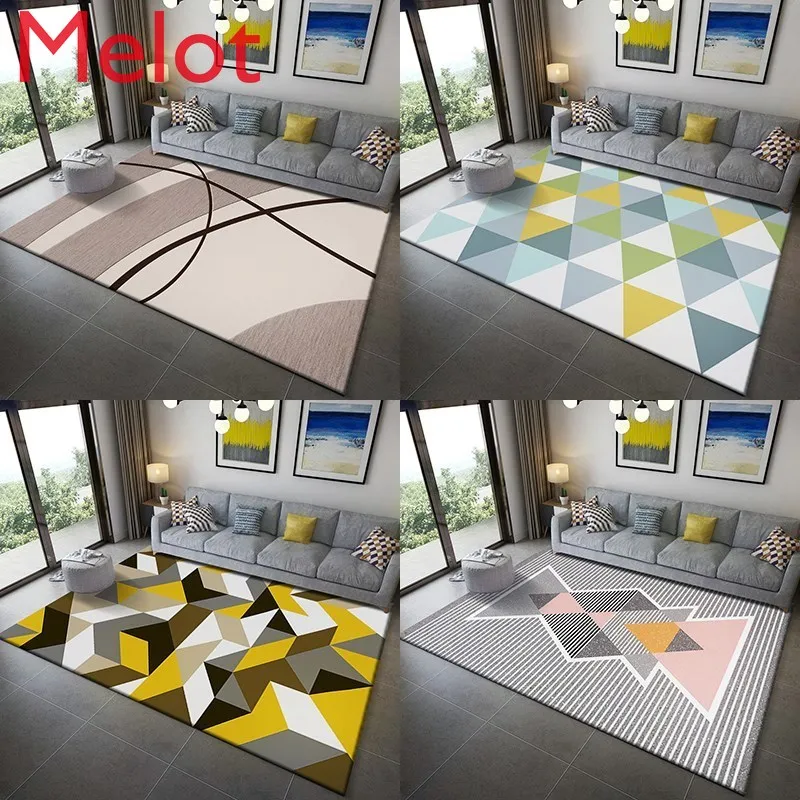 

Living Room Floor Blanket 3D Pattern Children's Carpet Room Decoration Carpet Home Corridor Floor Carpet Bedroom Bed Head Mat