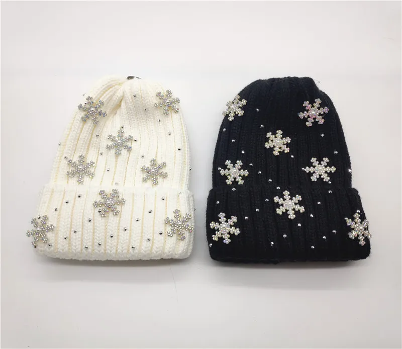 Зимние женские съемные Меховые помпоны вязаные шапки шапка для снега Новые