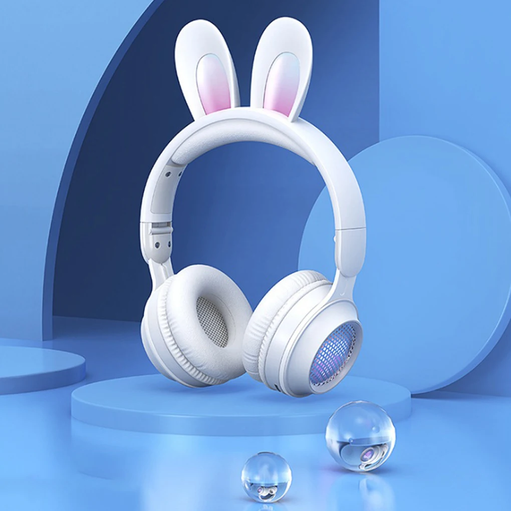 Беспроводные Bluetooth-наушники со светодиодными кошачьими ушками | Электроника