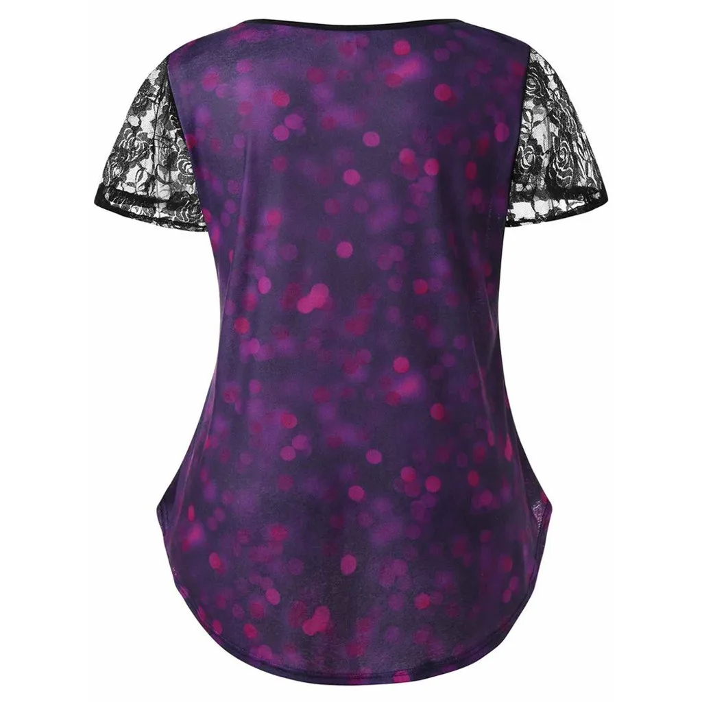 Женская летняя рубашка с коротким рукавом и принтом музыкальных нот|Рубашки| |