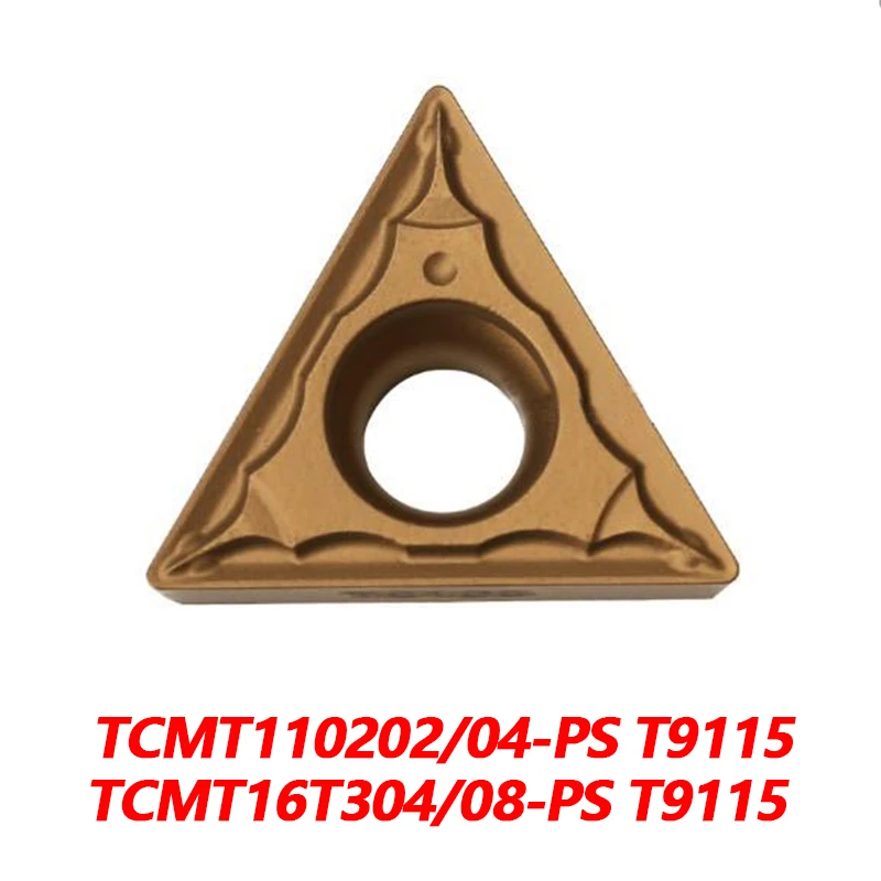 

100% Original TCMT TCMT110202 PS T9115 TCMT110204 PS TCMT16T304 PS TCMT16T308-PS CNC lathe Carbide Insert Blades Efficient High