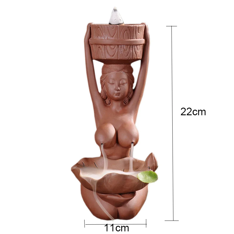 Курильница из сандалового дерева с подставкой|Благовония и курильницы| |