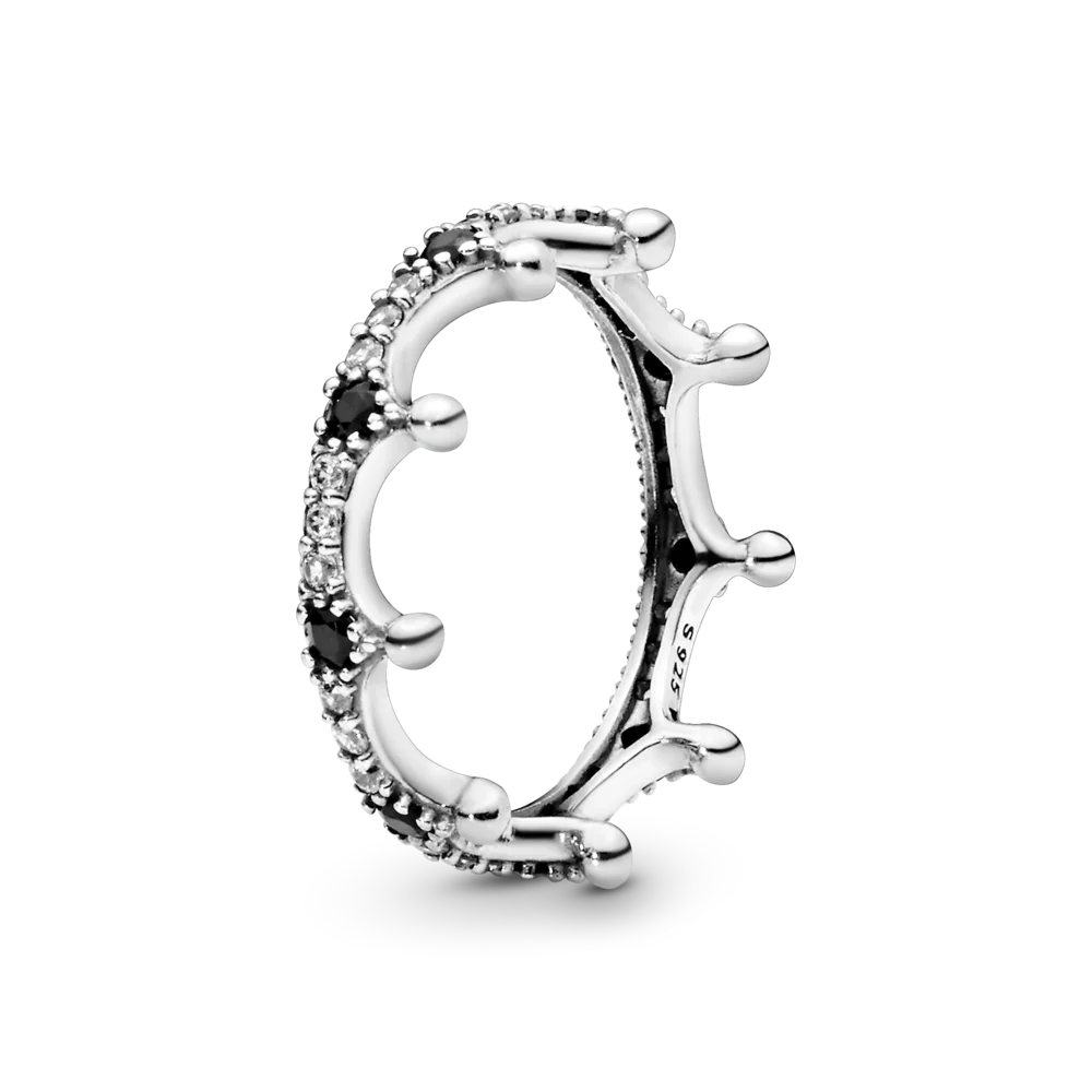 

FORVIONA 925 Silver Gold Rose Gold 3 Colors Ring Diy Cz Crown Finger Ring for Women Wedding Jewelry