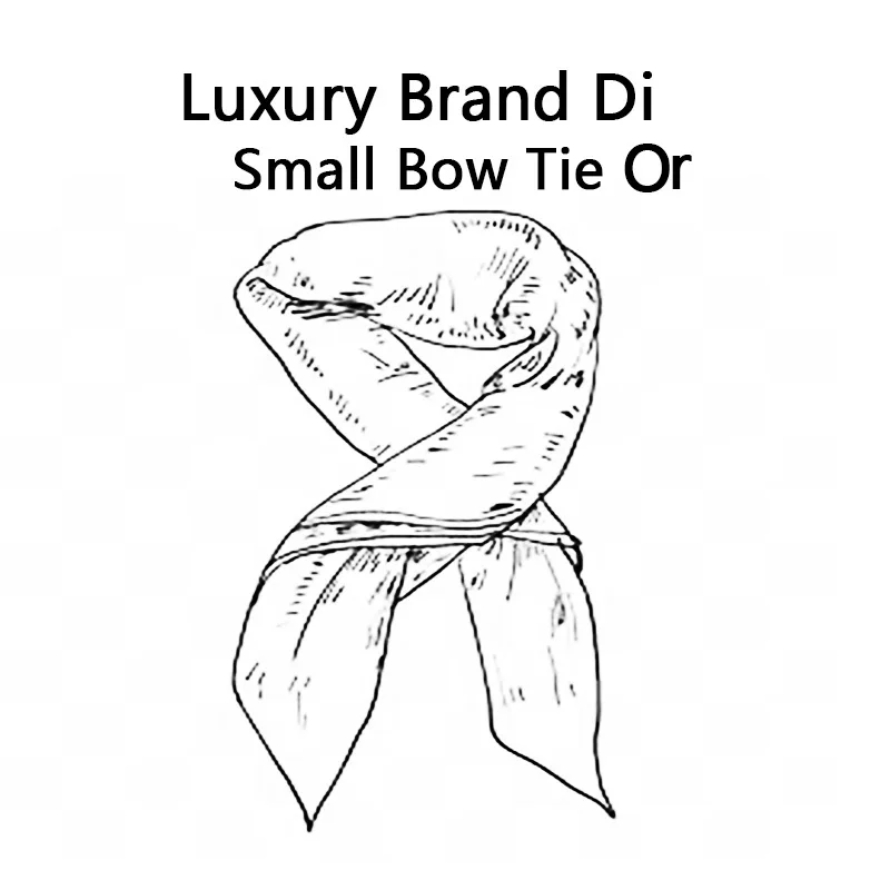 

2021 New Chic Style D Printed Hair Head Satin Scarf Women Luxury Handle Bag Scarfs Small Streamer Strap Small Bow Tie WJ10007