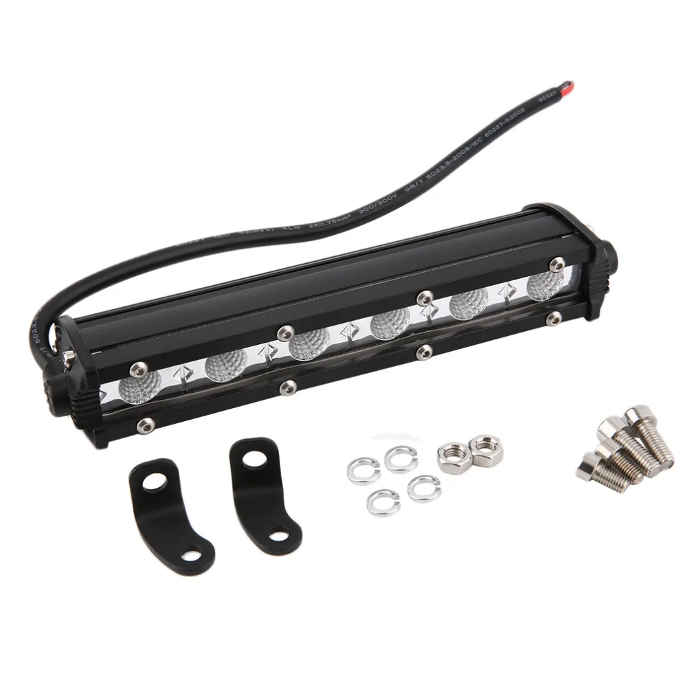 

2019 auto licht LED streifen Arbeit Licht helle Bar Strahler Flutlicht fr auto Arbeit lizenz plat Lampe Fahrzeug Flut caravan