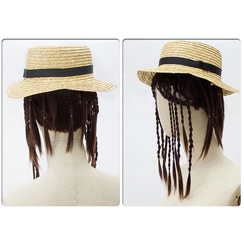 

Game Identity V Cosplay Wigs Gardener Emma Woods Cosplay Wig Heat Resistant Synthetic Wigs Halloween Carnival Party Wigs