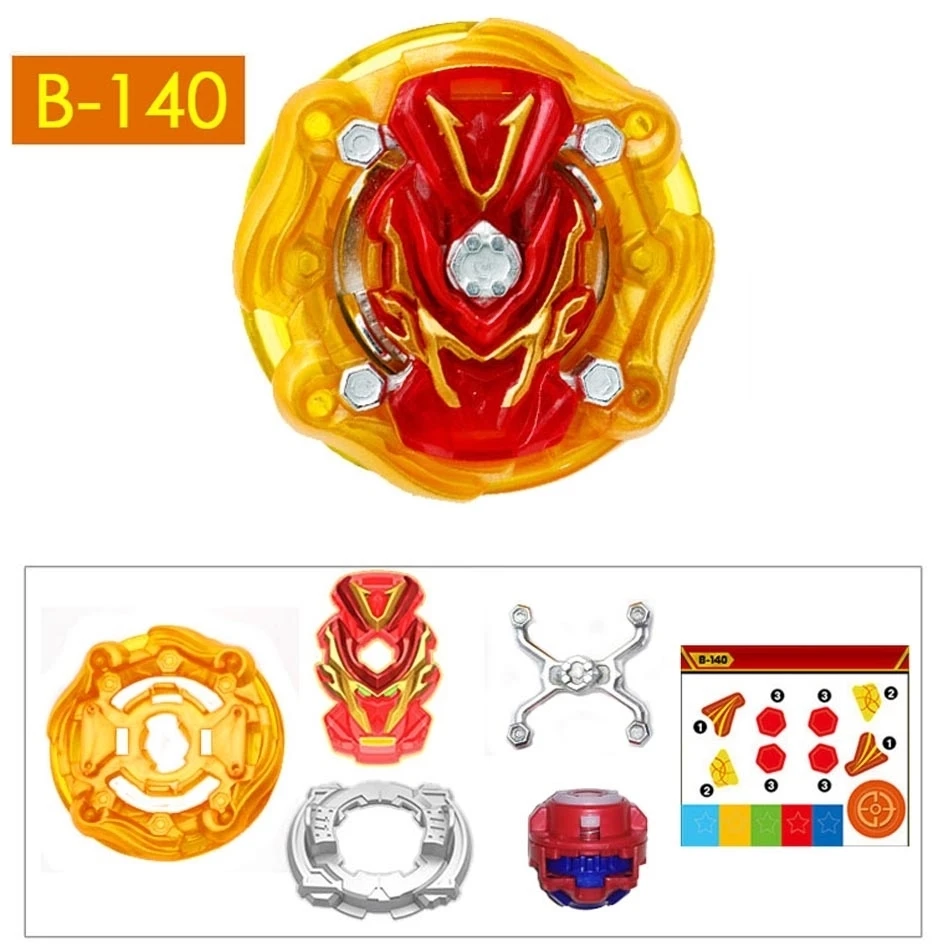 Пусковые установки Takara Tomy Bey Bay Burst Blow Up B 122 B142 B143 B140 Арена лезвия Dreno Fafnir Феникс спиннинг игрушки - Цвет: b140