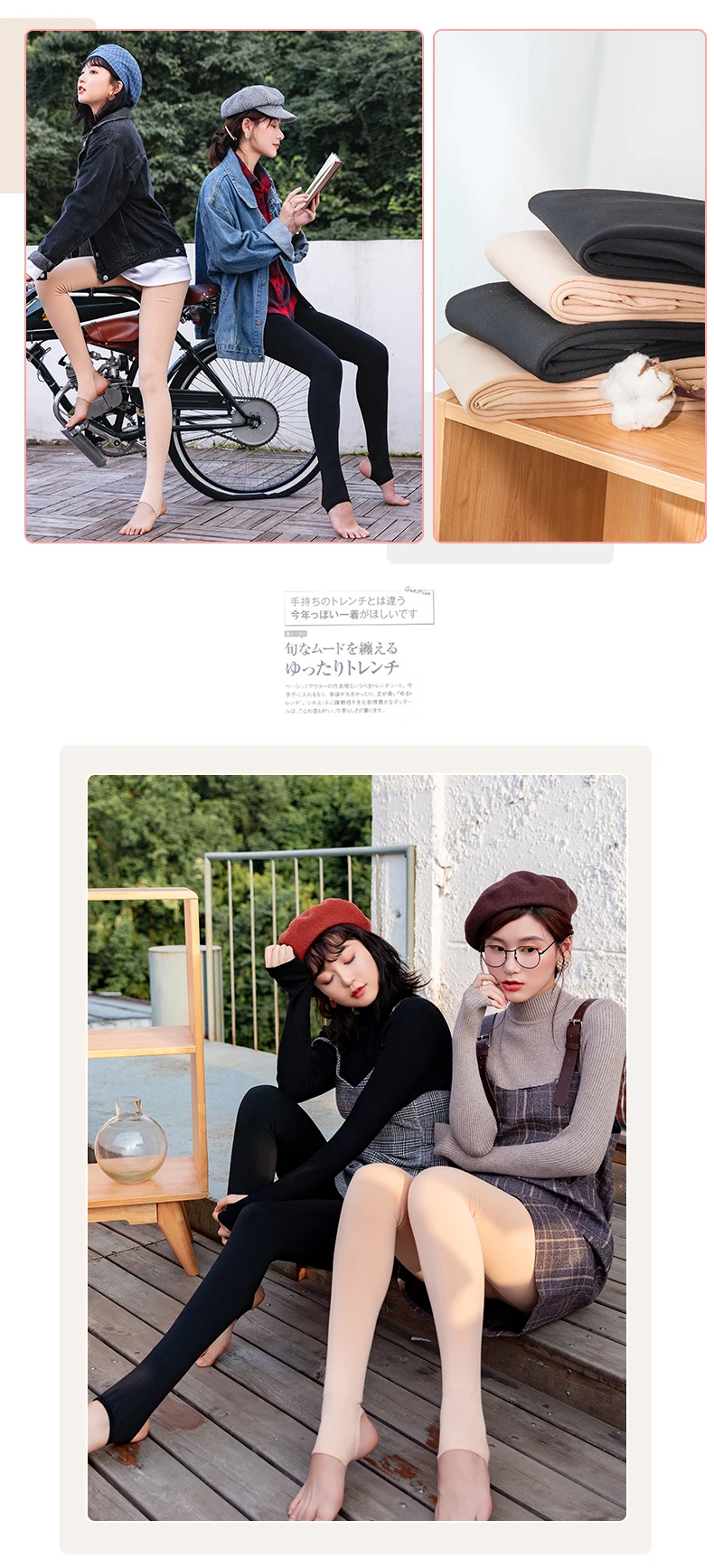 LANGSHA Winter Warm Leggings Women Casual Thicken Velvet Warm Good Elastic Slimming Seamless Leggings Solid Women's Warm Pants