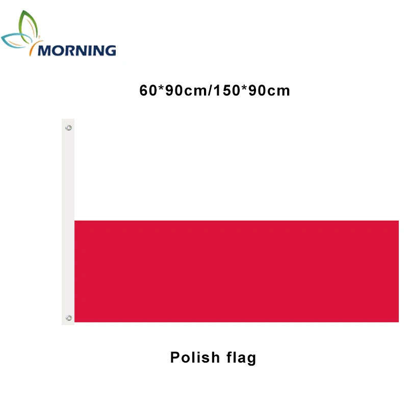 Флаг из польской ткани 90x150 см 3x5 футов | Дом и сад