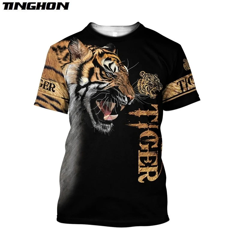 

Женская летняя мужская футболка премиум-класса с принтом тигровой кожи 3D Футболка Harajuku повседневные футболки с коротким рукавом топы унисекс TM009