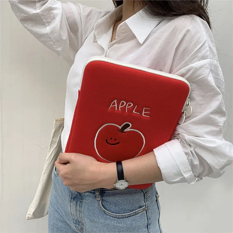 

Tablet pouch cute 9.7 10.2 10.5 air3 10.8 10.9 air4 pro11 air1/2 11 surface go women ipad sleeve case bag 13 15 inch laptop bag