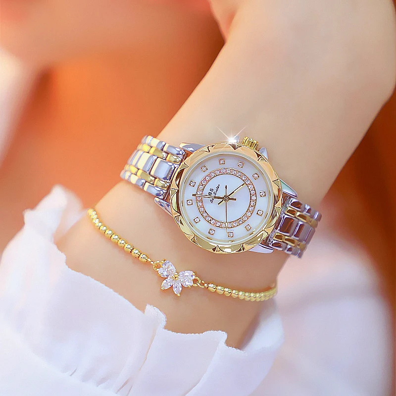 Женские кварцевые часы с циферблатом звездное небо из нержавеющей стали |