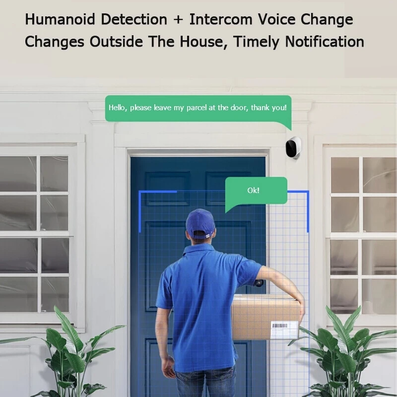 Xiaomi Camera Security protection Outdoor Camera HD 1080P MiHome APP Wireless Security Infrared Gateway Night Vision IP66 images - 6