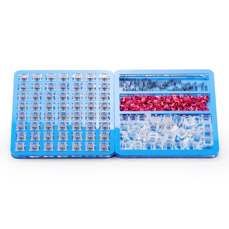 

Customized Mechanical Keyboard Shaft Body Lubrication Set Lubricating Plate Lubricating Brush Metal Shaft Clamp Tweezers