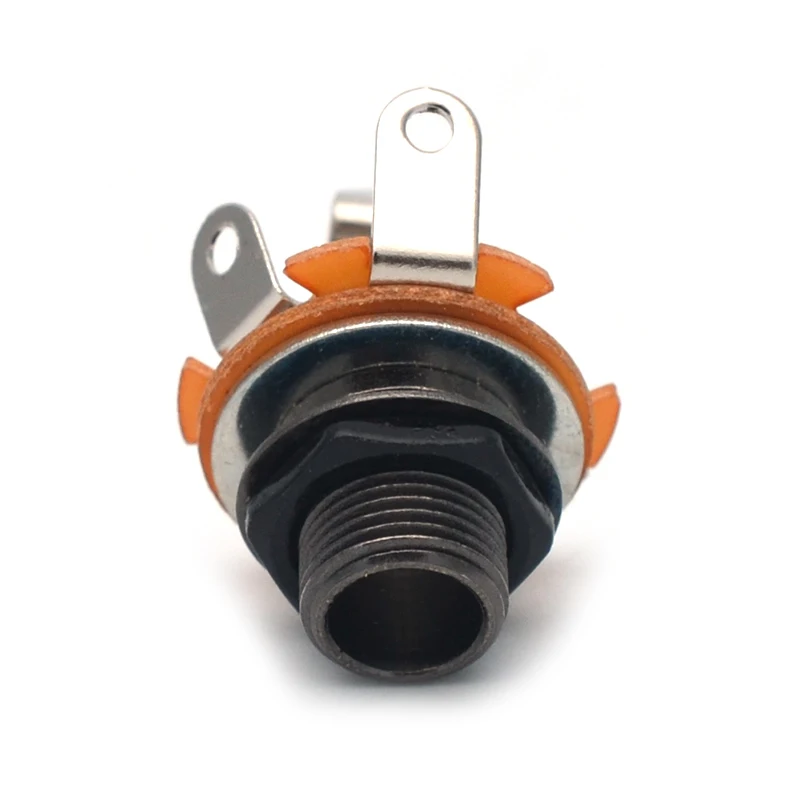 3 farben 14 mono eingang jack stecker buchse für elektrische gitarre bass gitarre pickup ausgang jack steckdose 635 free global shipping