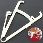 Фитнес Skinfold тестер для потери веса тела жира диаграмма измерения Калибр анализатор