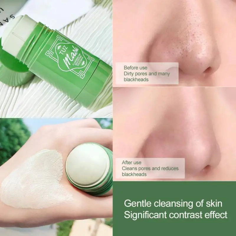 Очищающая маска для лица и носа на основе зеленого чая | Красота здоровье