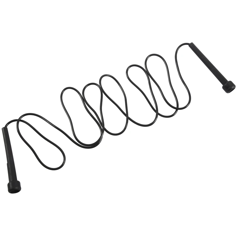 5 мм Скакалка скоростная Спортивная 2 7 м черная | Игрушки и хобби