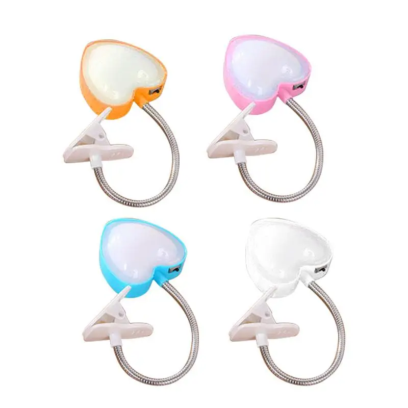 

LED Clamp Lamp Night Light For Study Reading Students Dormitory Table Desk