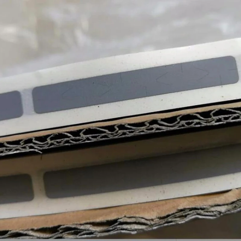 1000 шт. 6x45 мм Серебристые наклейки для удаления царапин «сделай сам» Ручная работа поцарапанные полоски для карт пленка или наклейки из игры