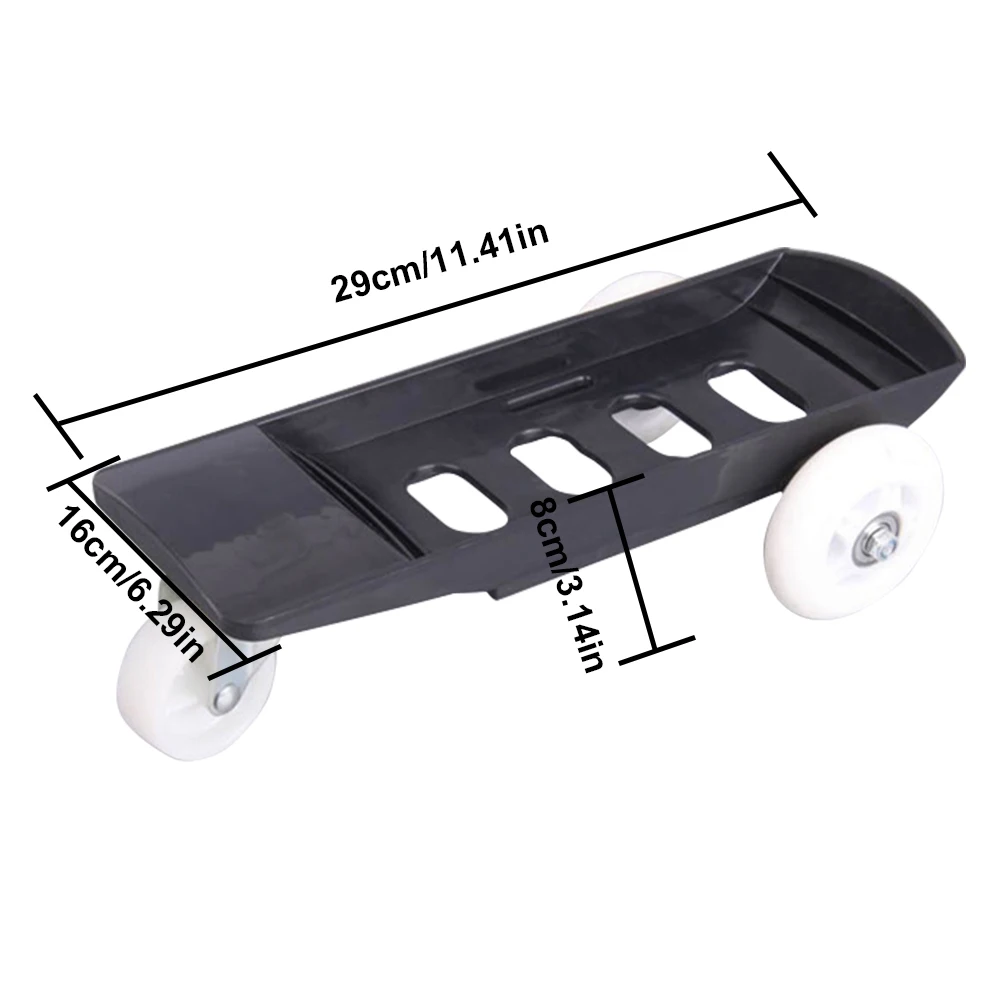 

Motorcycle Trailer Compact Portable Carrier Cart Flat Tire Booster For Emergency Roadside Assistance