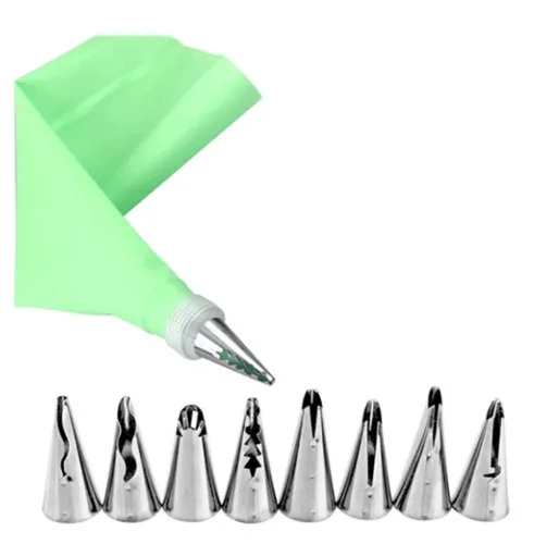 

Сделай Сам крем для выпечки шелк Φ 10 штук инструмент для украшения из нержавеющей стали насадка кухонные аксессуары