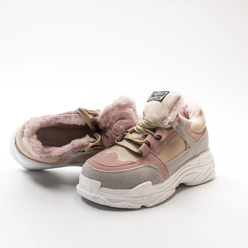 FUJIN/Брендовая женская повседневная обувь Сезон весна-осень Женские кроссовки на