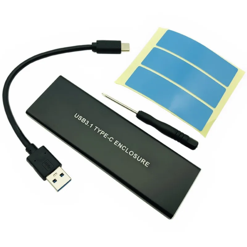 NVMe PCIE USB3.1 HDD корпус M.2 к USB SSD жесткий диск Корпус для жесткого диска Тип C 3 1 м