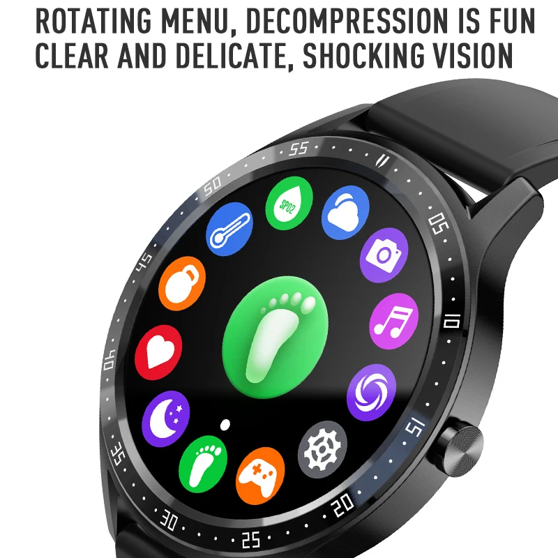 Часы наручные Bluetooth спортивные Смарт часы мужские игры полноэкранные сенсорные с