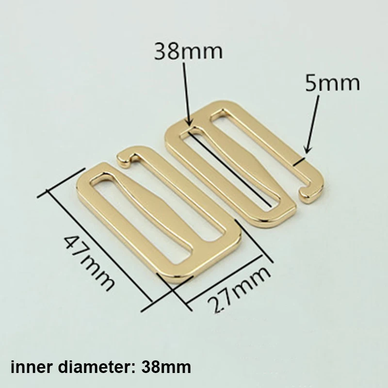 1 шт. новый стиль регулирующая Пряжка из цинкового сплава модная застежка-крючок 6