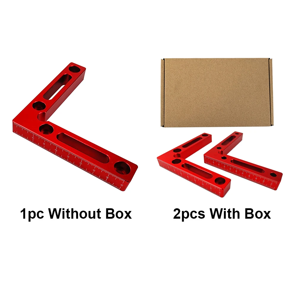 Алюминиевый сплав квадратный правый угол 90 градусов L Тип вспомогательное