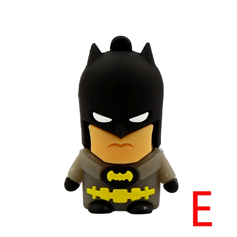 Usb флеш накопитель 64 ГБ 32 16 Флешка герой Капитан Америка/Человек паук/Железный