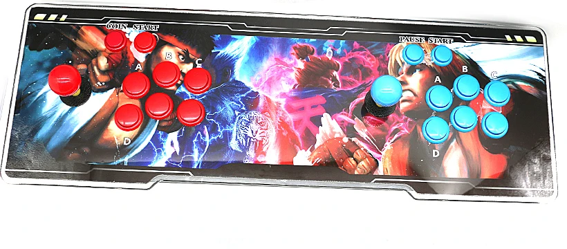 design 9 3D домашняя аркадная игровая консоль 1660 в 1 коробка jamma аркадная консоль с игровой настольной коробкой HDMI VGA выход для ЖК-дисплея с паузой USD на ПК - Цвет: design 9