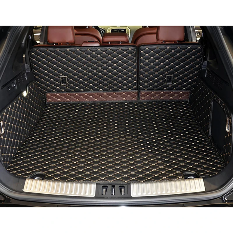 

Custom leather car trunk mats for LINCOLN MKX 2010-2013 2015-2018 years cargo liner accessories interior boot