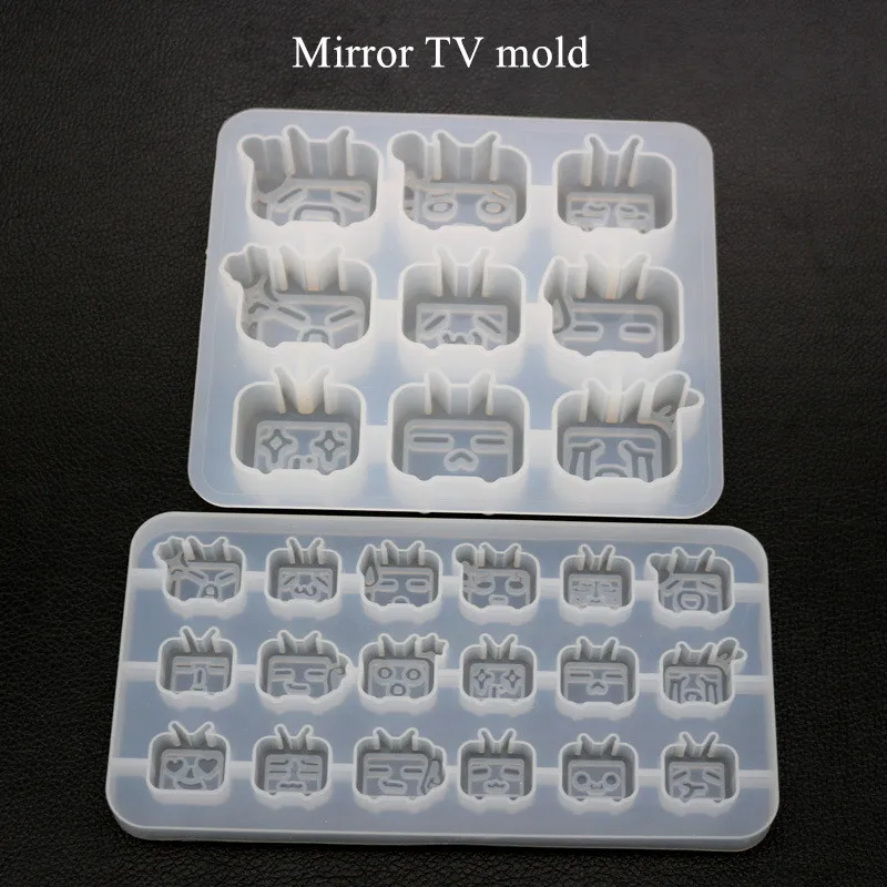18 шт. силиконовая форма для подвесок из смолы|Глиняные формы| |