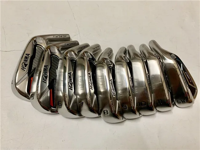 Honma TW747P Железный набор Honma TW747P утюги для гольфа Honma Tour World Golf Clubs 4-11Sw R/S гибкий стальной вал с головкой