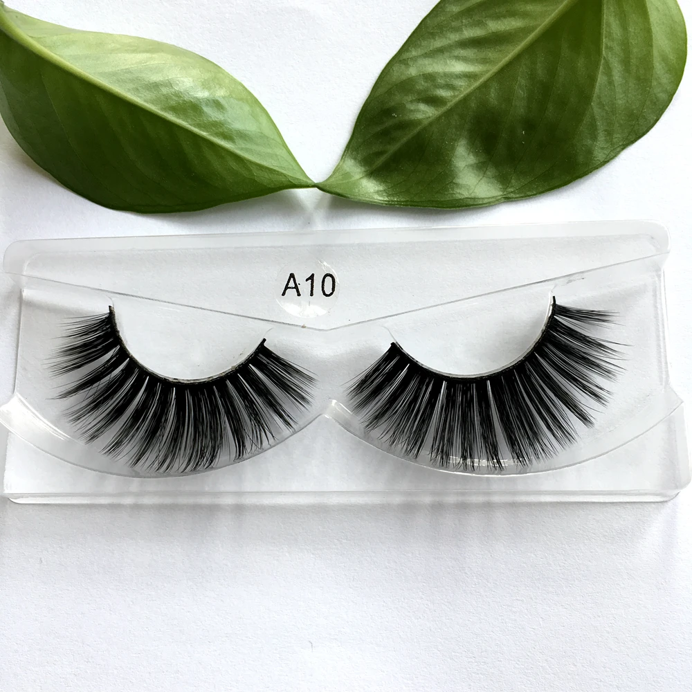 Роскошные накладные ресницы 3D ручной работы многоразовые натуральные