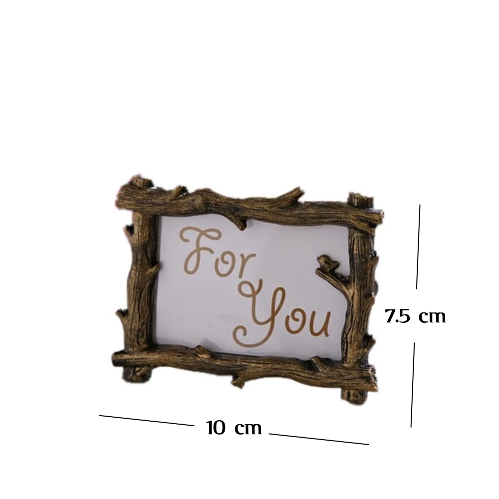 Ретро фоторамка в виде ветвей подарок для свадебной вечеринки домашнее