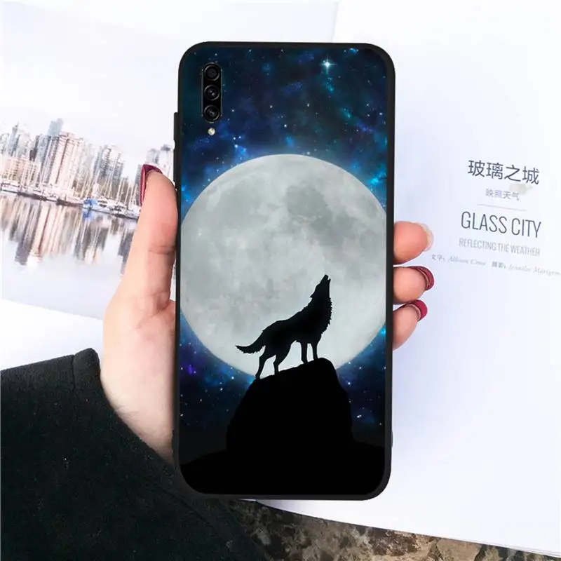 

Cute Snow Wolf Phone Case For Samsung galaxy S 21 20 10 8 A 50 21s 51 71 70 40 20 20e note 10 plus Ultra 5g fe